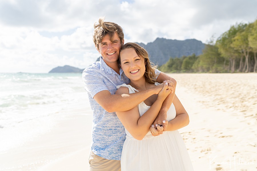 anniversary photography in Oahu