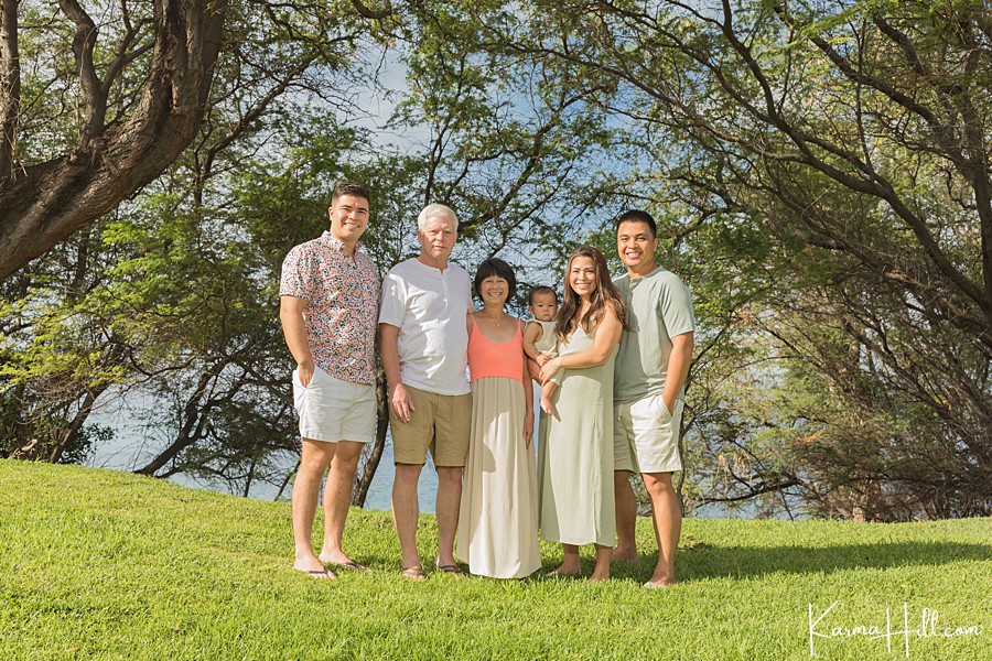 Hawaii Family Photographers on Beach
