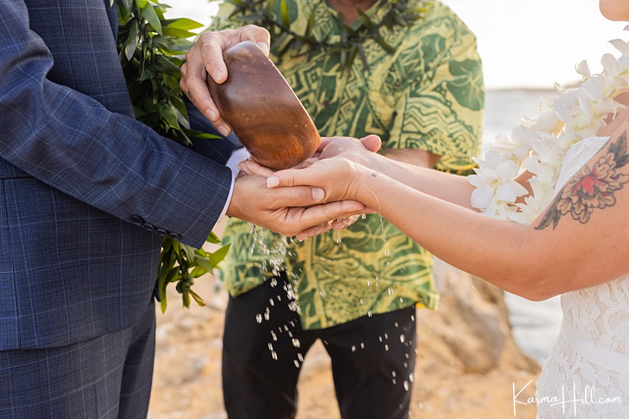 hawaii ceremony detail photography