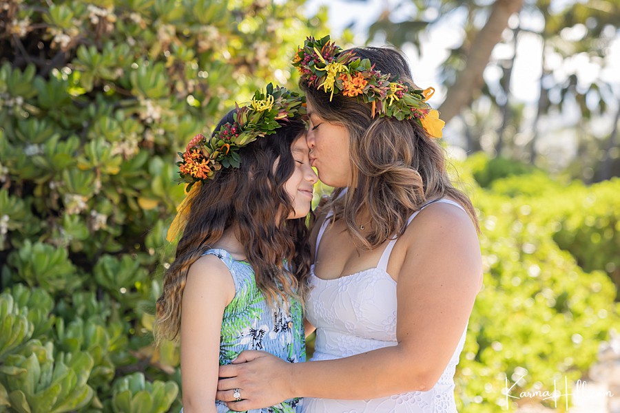 mother daughter maui portraits