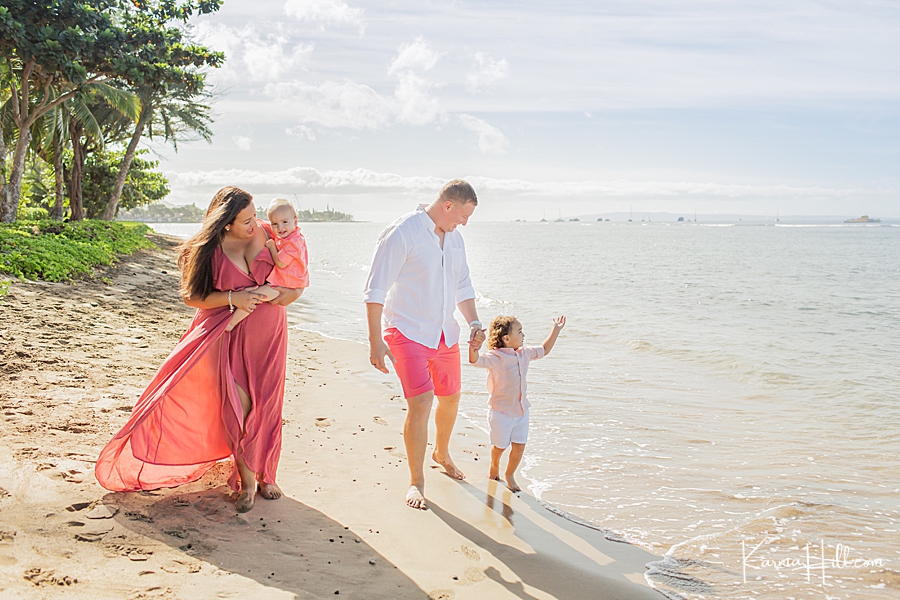 best beaches in maui for family portraits