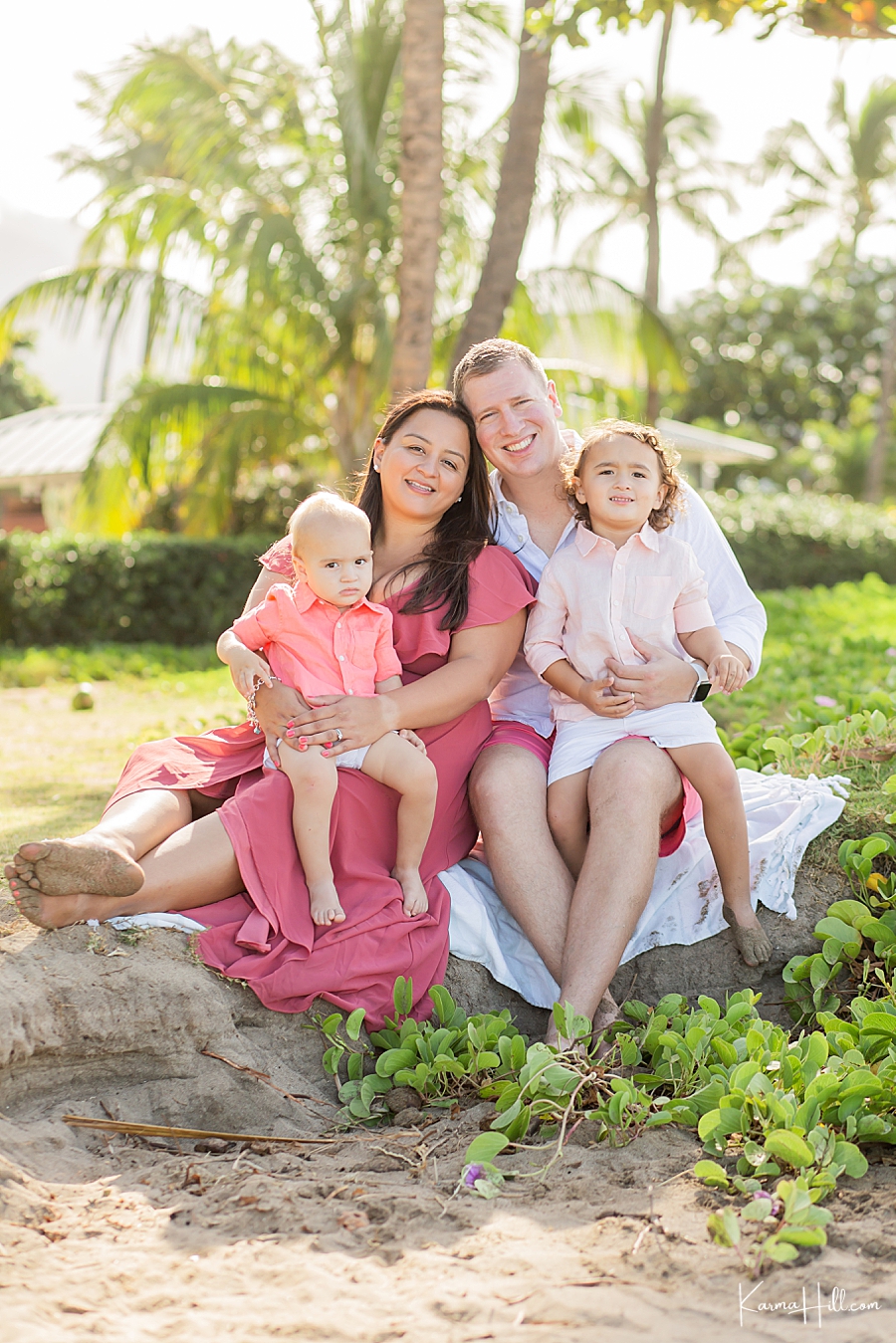 where to take Maui family portraits
