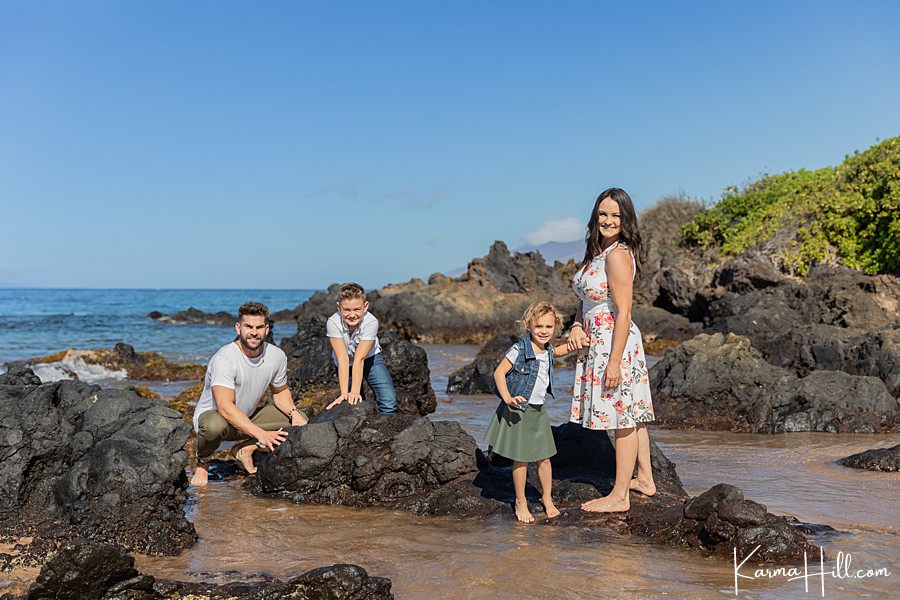 best beaches for family photos in maui