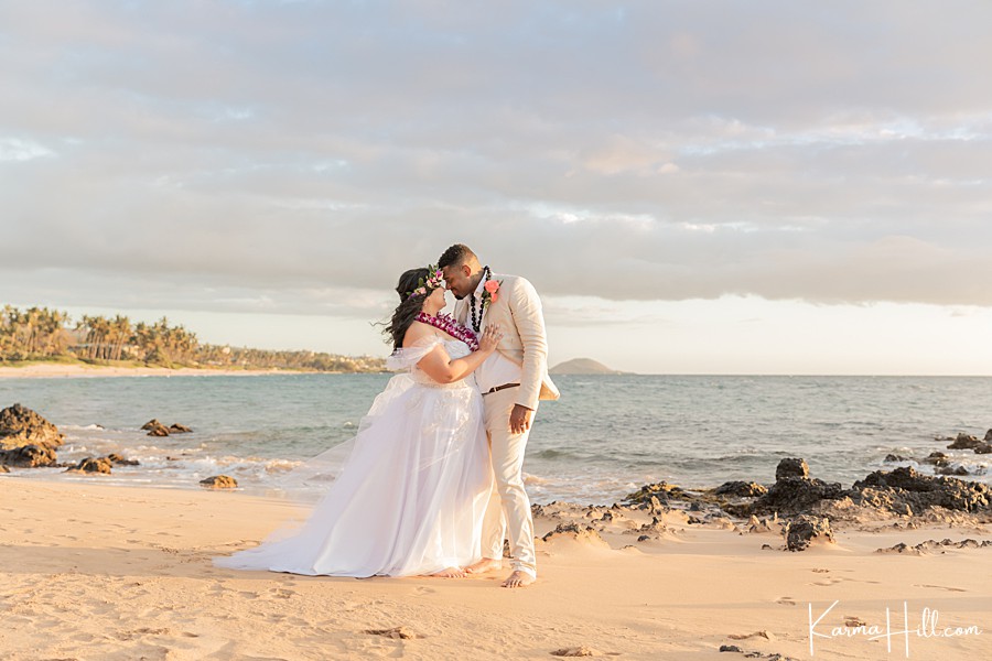 Maui beach couples portrait
