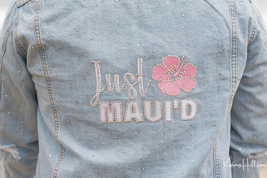 just mauid jackets detail photography