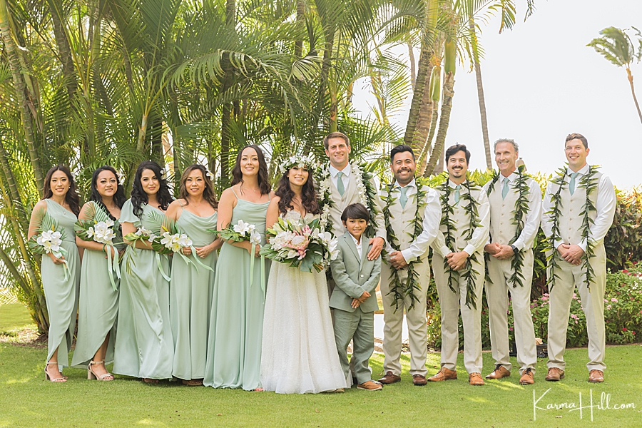 family wedding photographers in hawaii