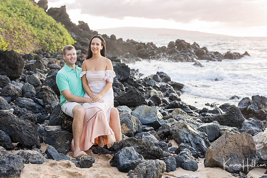 Maui couples portrait
