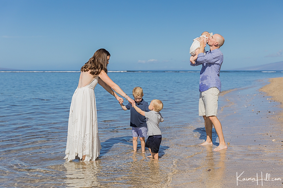 best beaches for family photography in maui