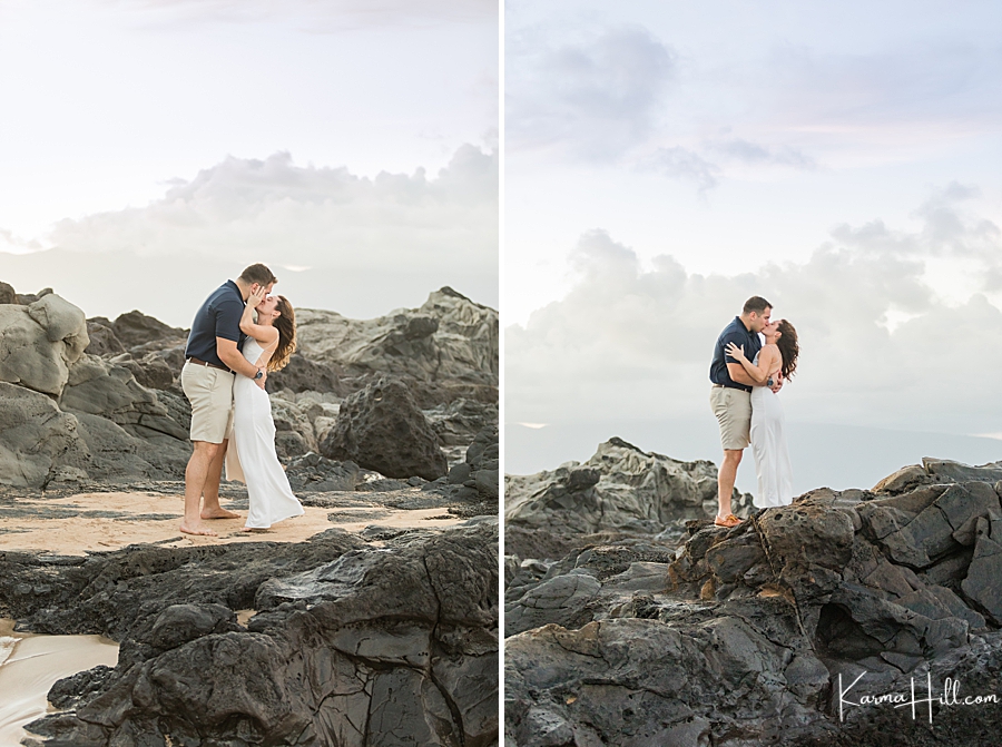 Maui couples photography on the beach
