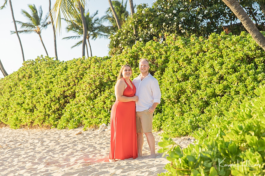 best beaches for wedding portraits in maui