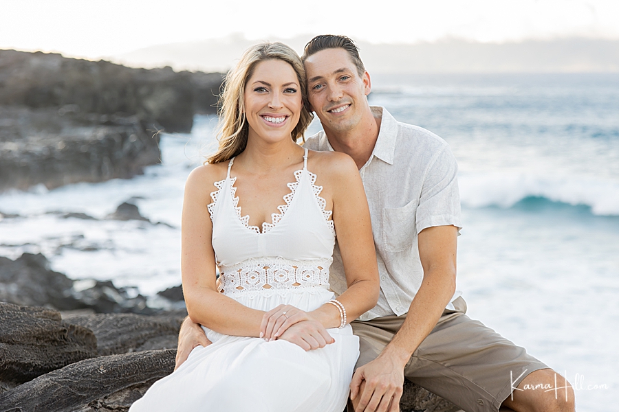 best beach in maui for sunset portraits