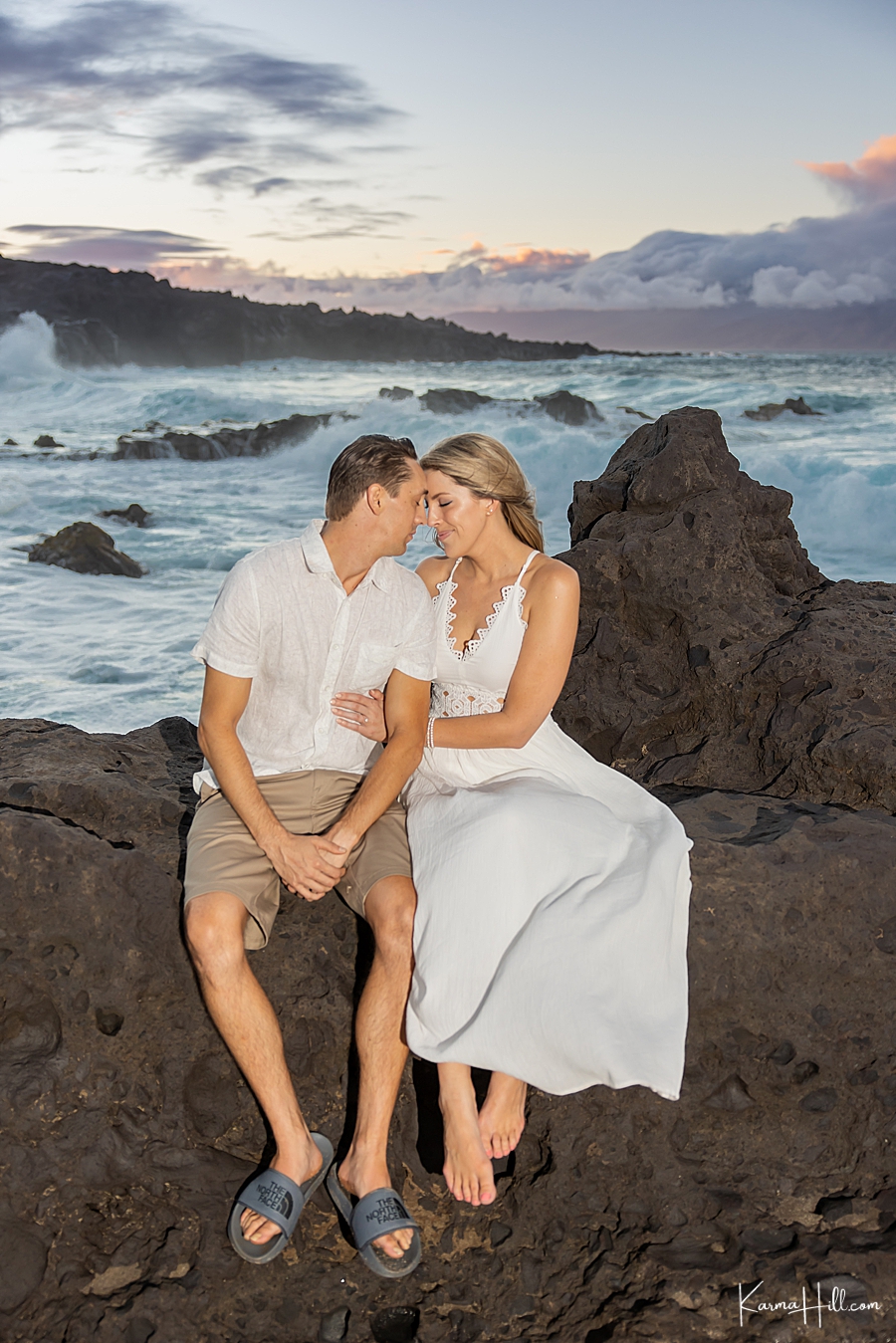 where to take sunset portraits in maui