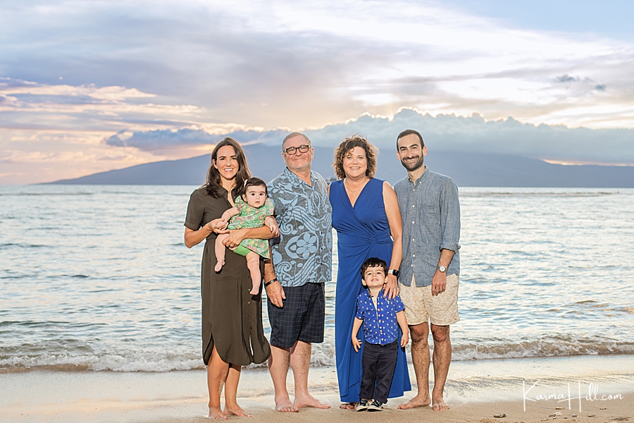 best beaches for sunset family photos in maui