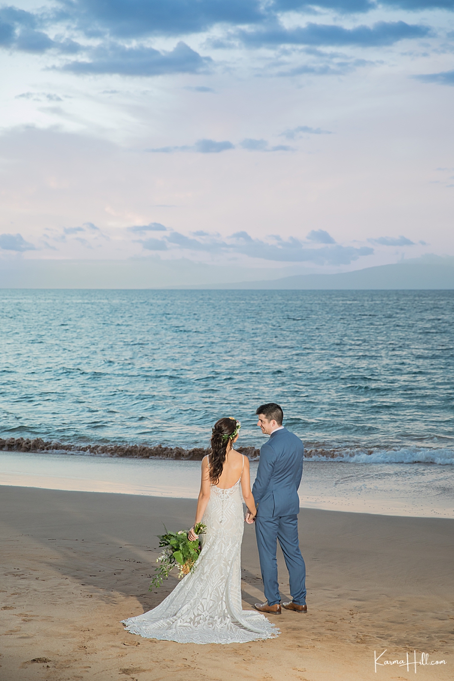 best beach in maui for sunset wedding