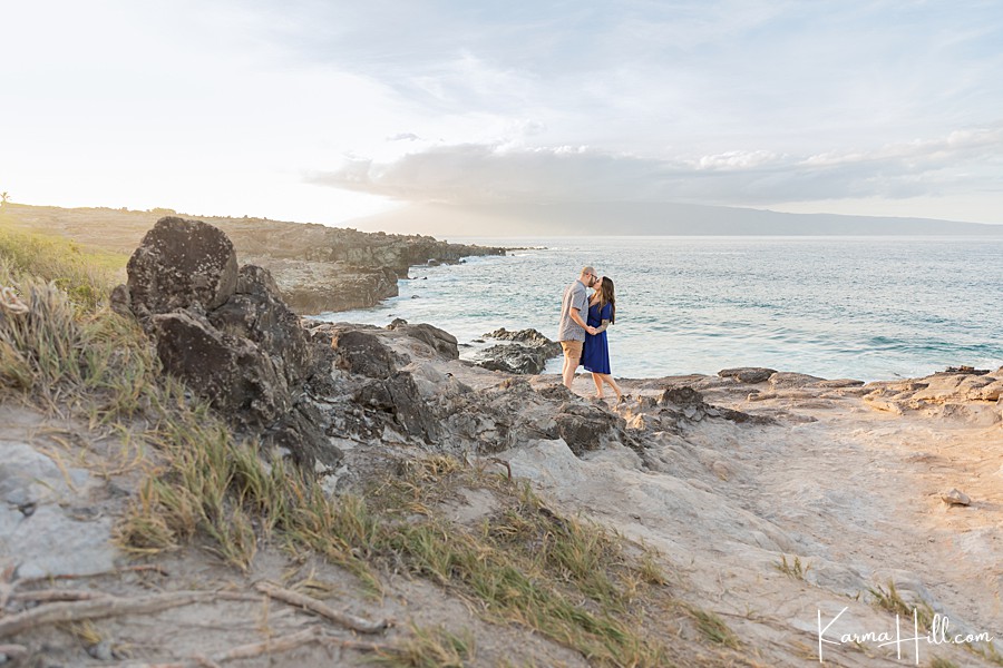 best locations for sunset honeymoon portraits