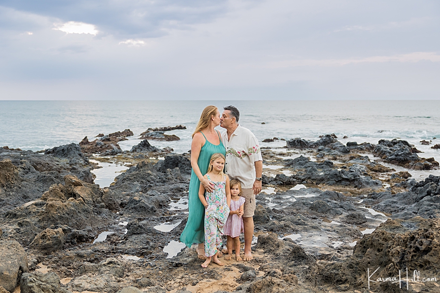 family maui beach portraits
