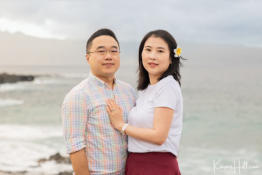 Maui couples portrait