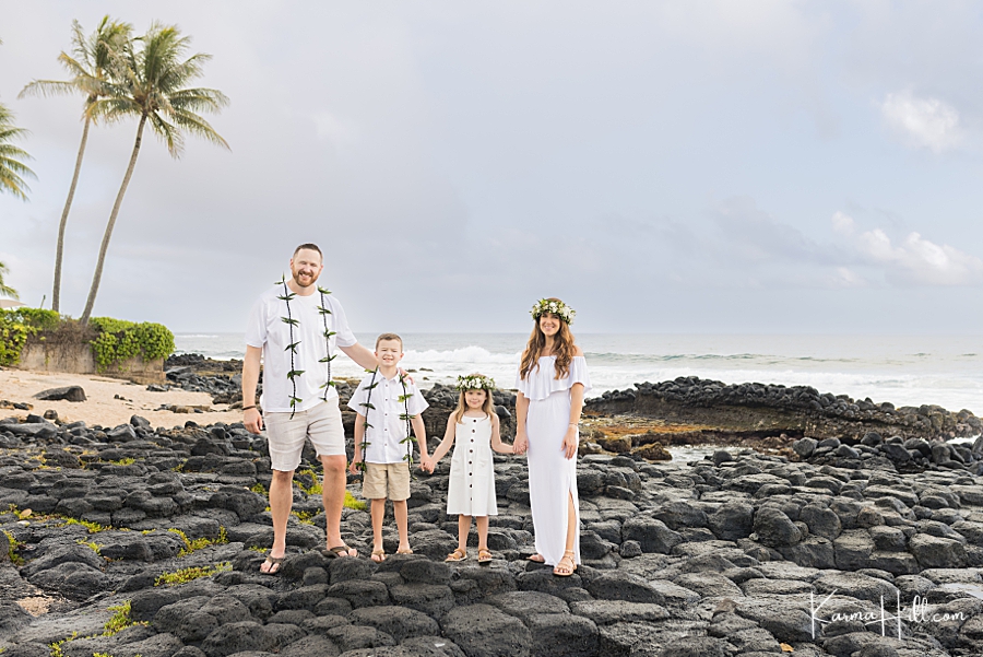 family portraits on Kauai