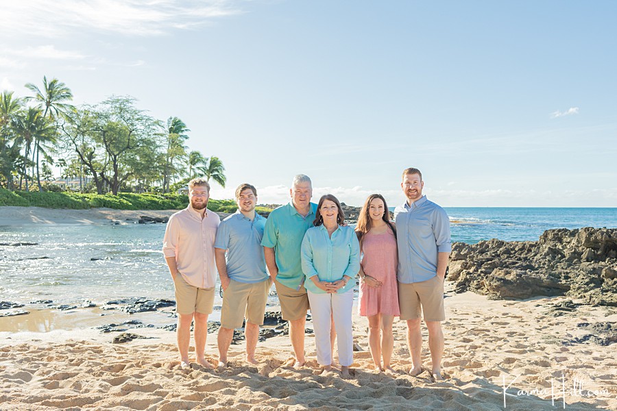 Best beaches in oahu for family photography