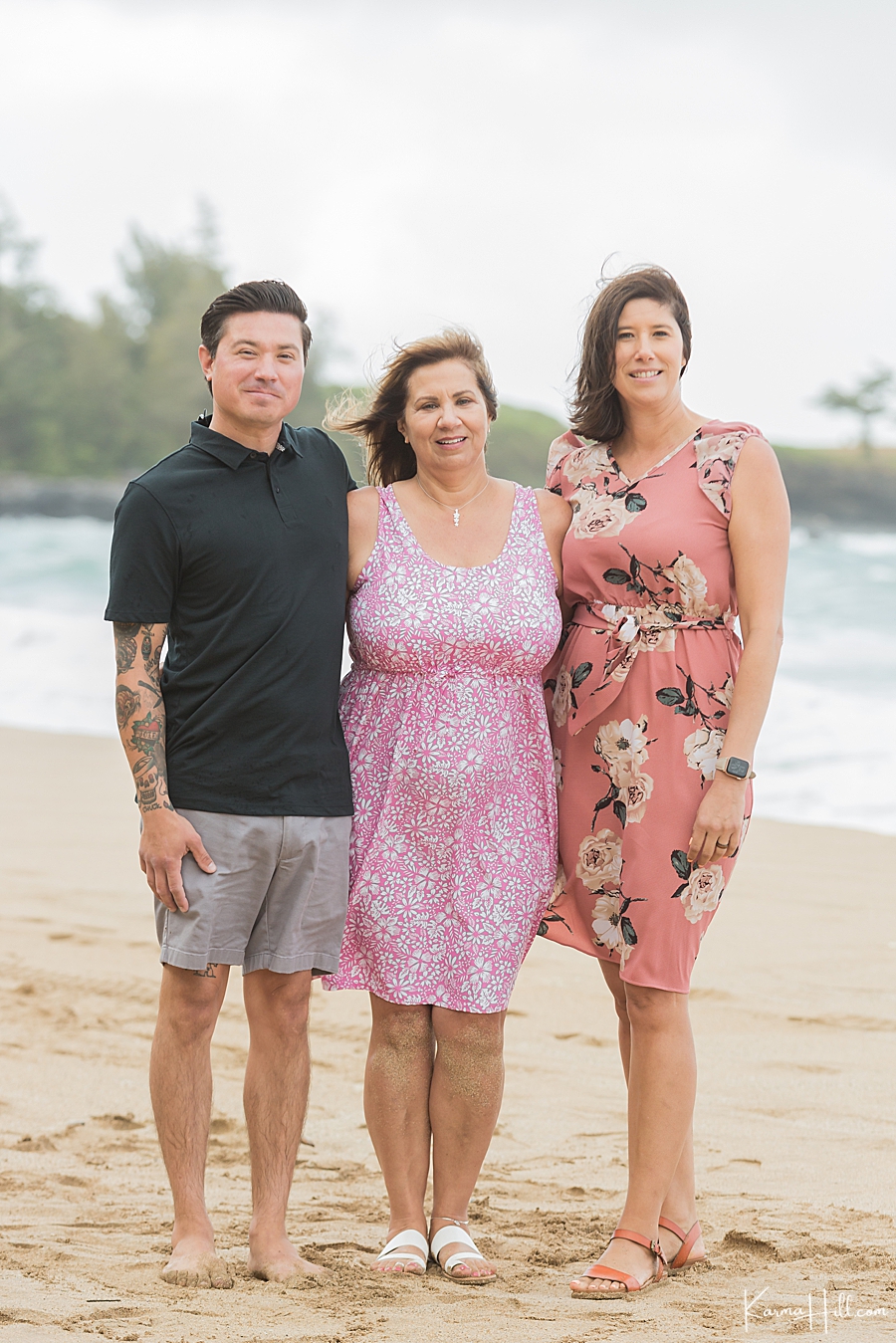 maui beach family photos