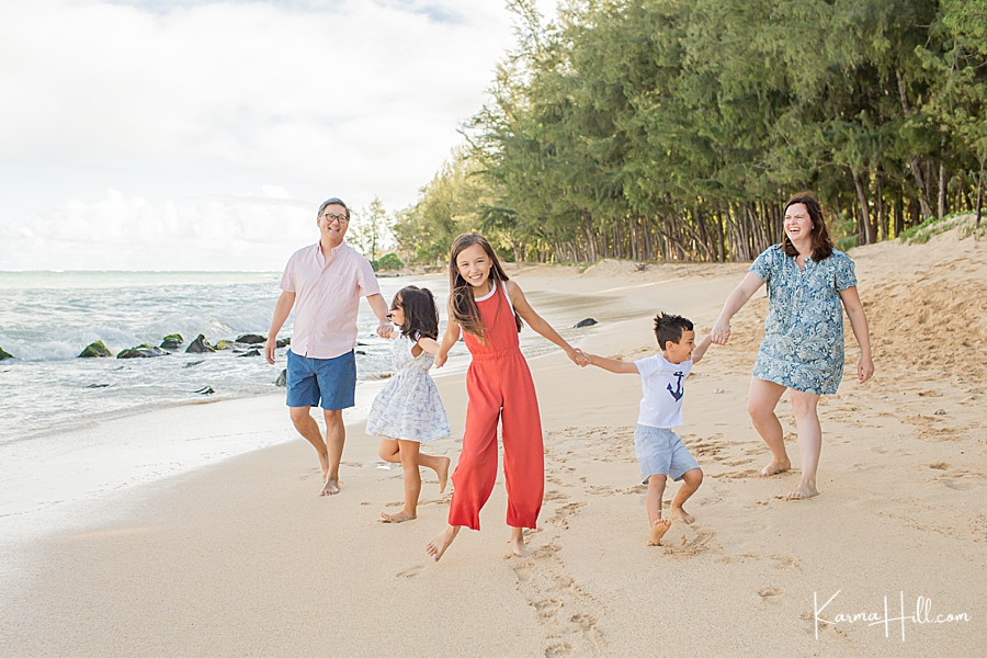 family beach photographers in Maui, Hawaii