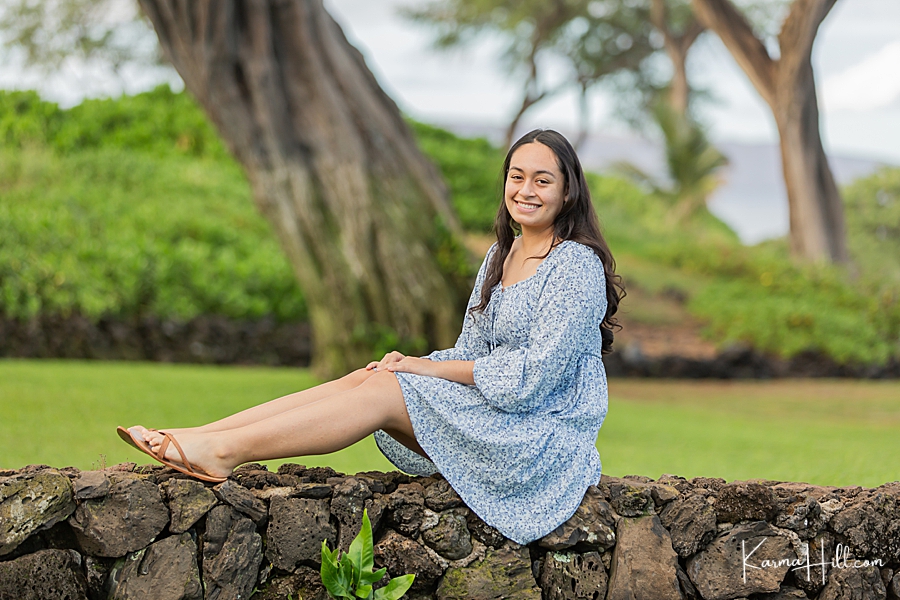 Maui Senior Portrait photographers