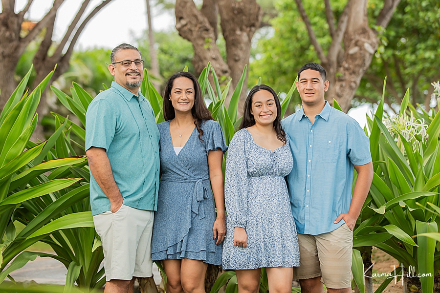 Maluaka beach family portraits