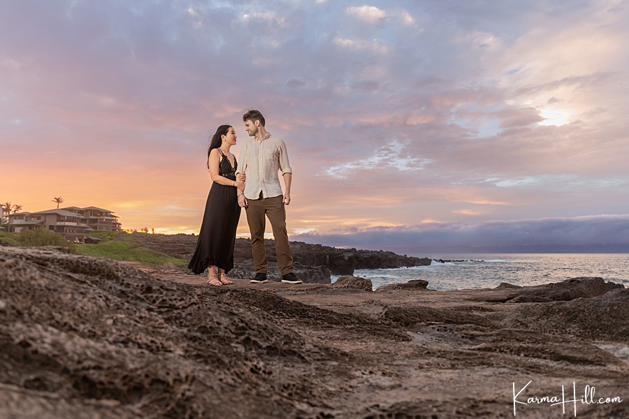 best locations for sunset portraits in hawaii