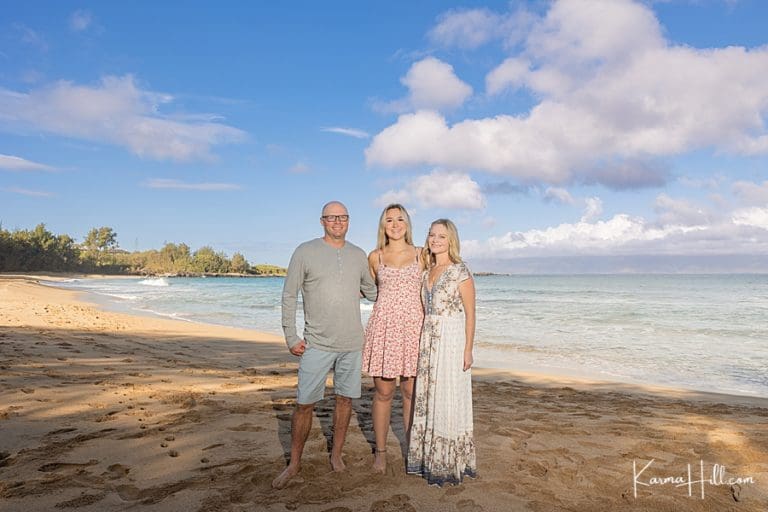 Getting Our Feet Wet - Stark's Maui Family Portraits