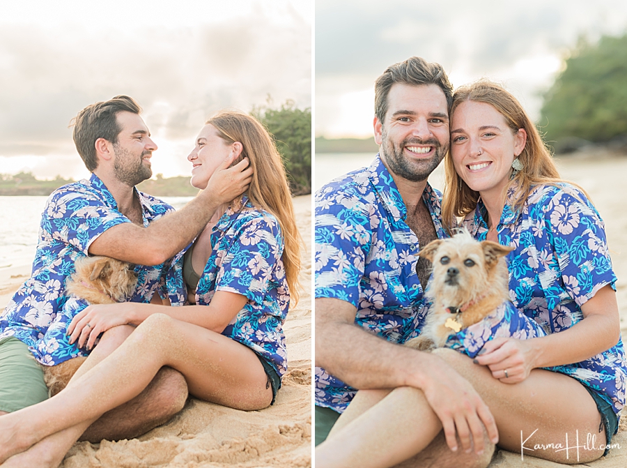 sunset couples beach photographers