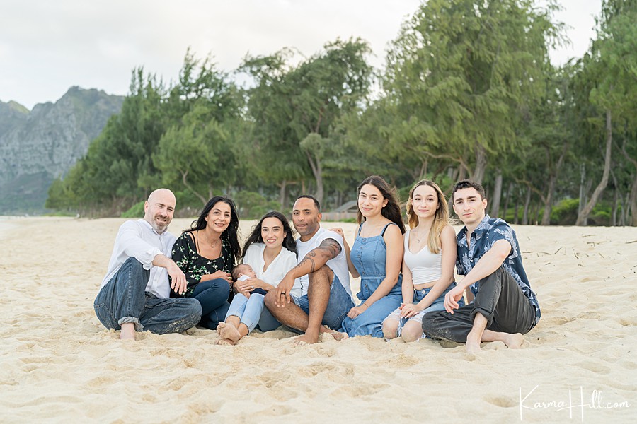 family portraits Oahu