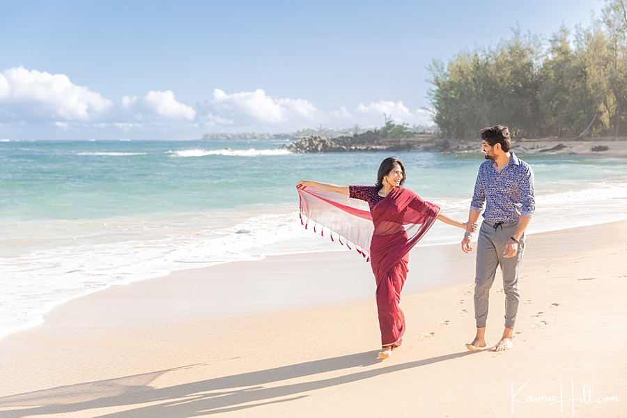 best beach in maui for honeymoon photos