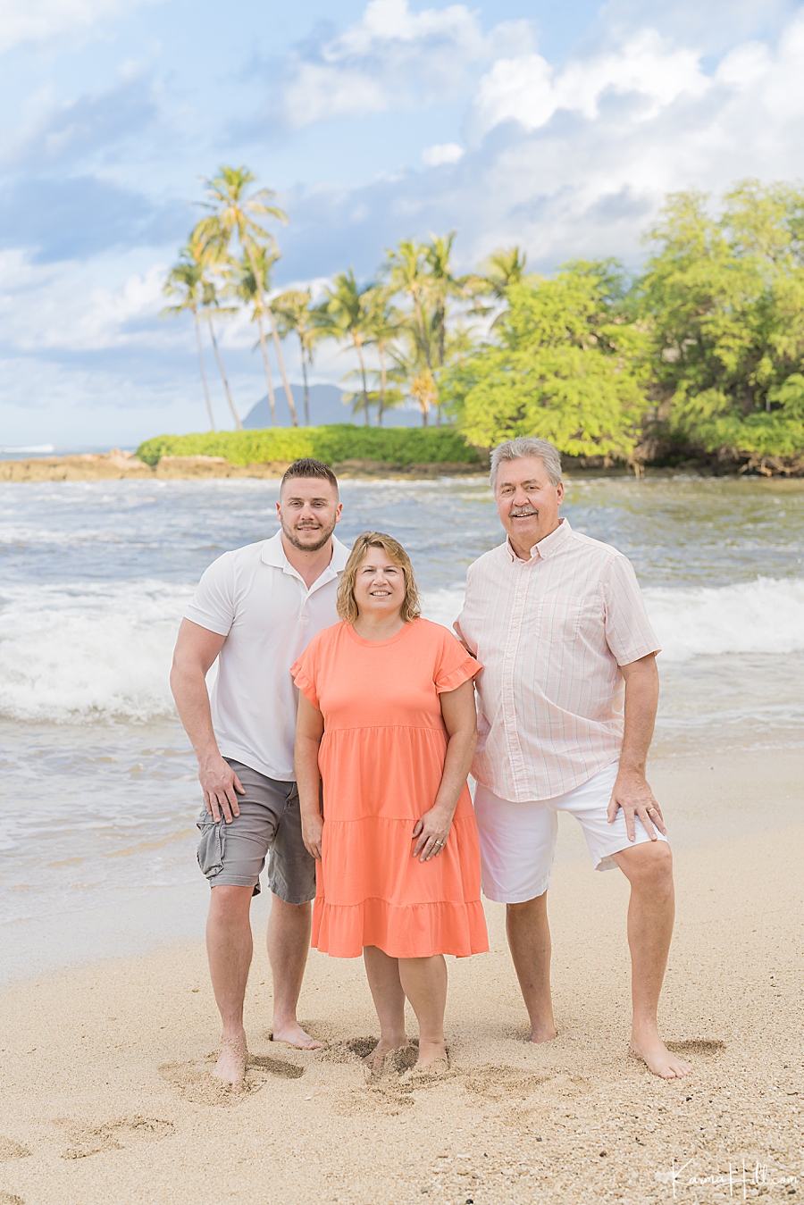 Oahu beach family Photographers