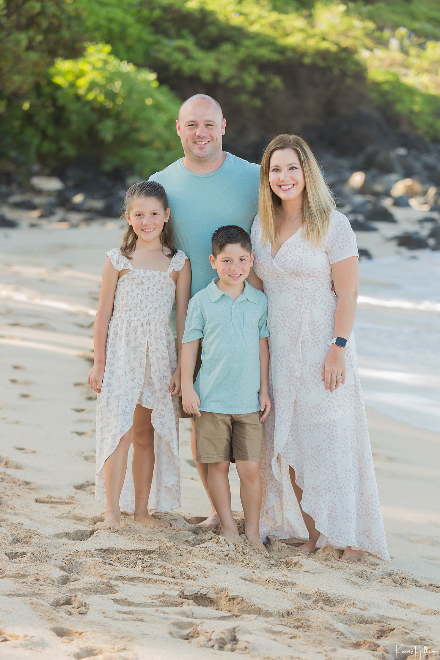 Maui family portrait