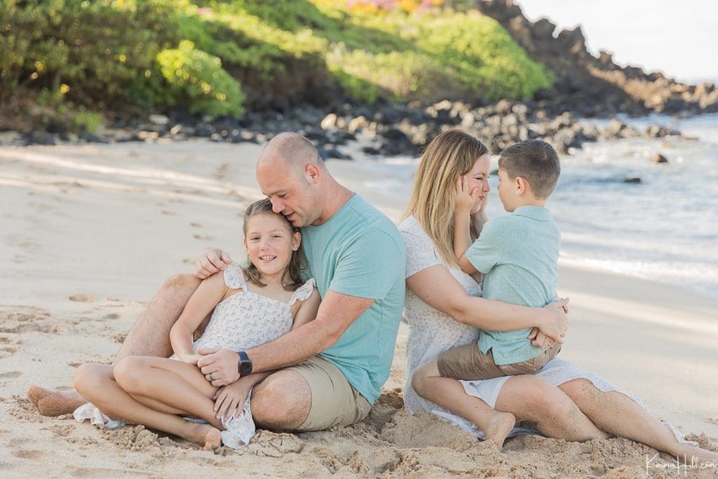 family photographers in Maui, Hawaii