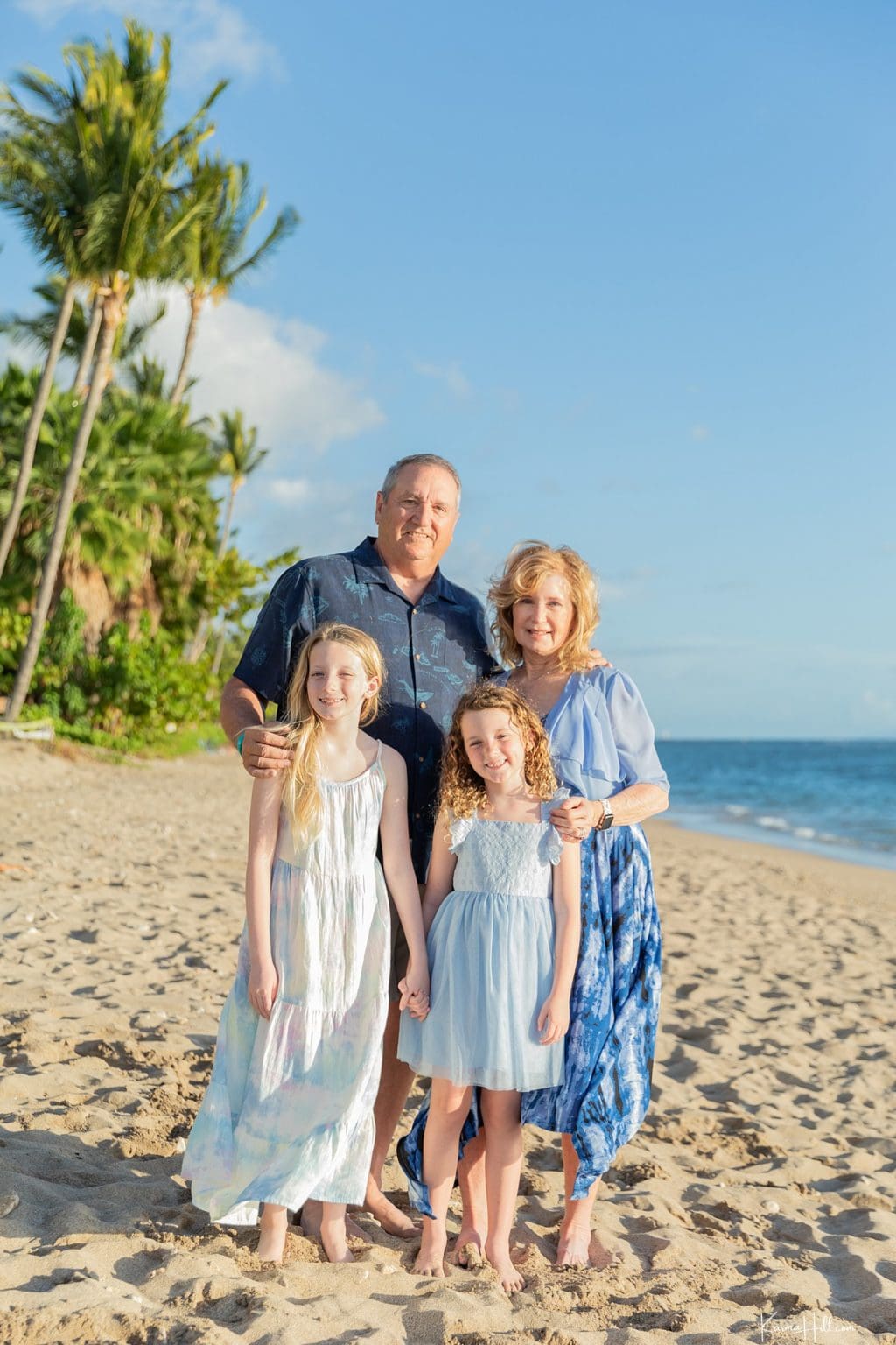 A Remarkable Anniversary - Okane-Roney's Maui Family Portraits