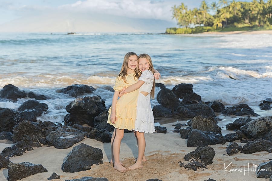 child friendly photographers in maui