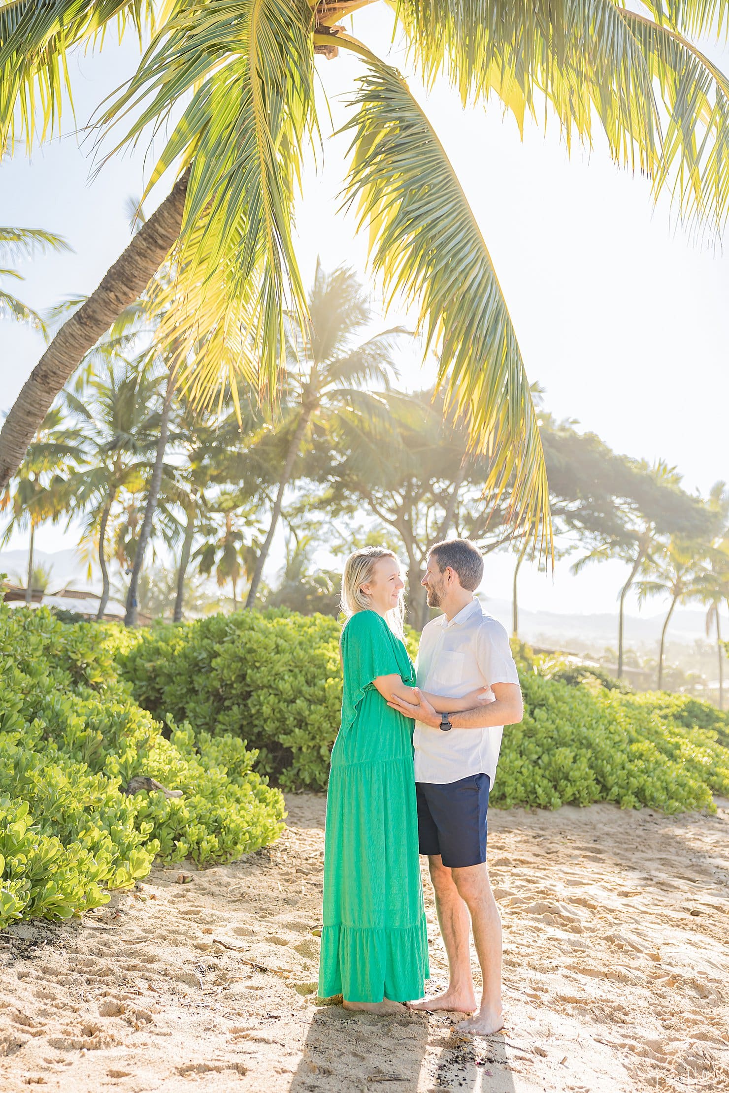 couples portrait in Maui, Hawaii