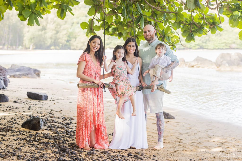 family portraits in Kauai Hawaii