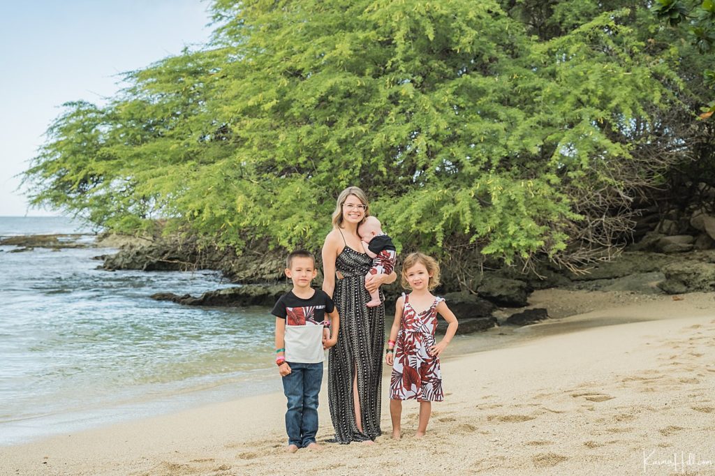 family portraits Oahu Hawaii