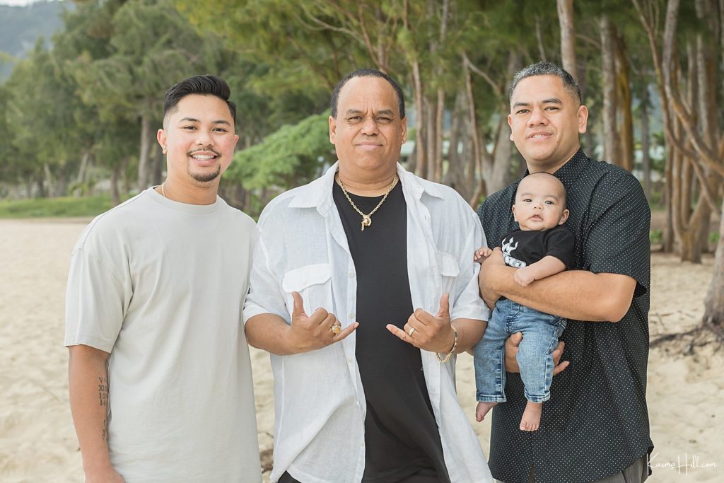 family portraits Oahu