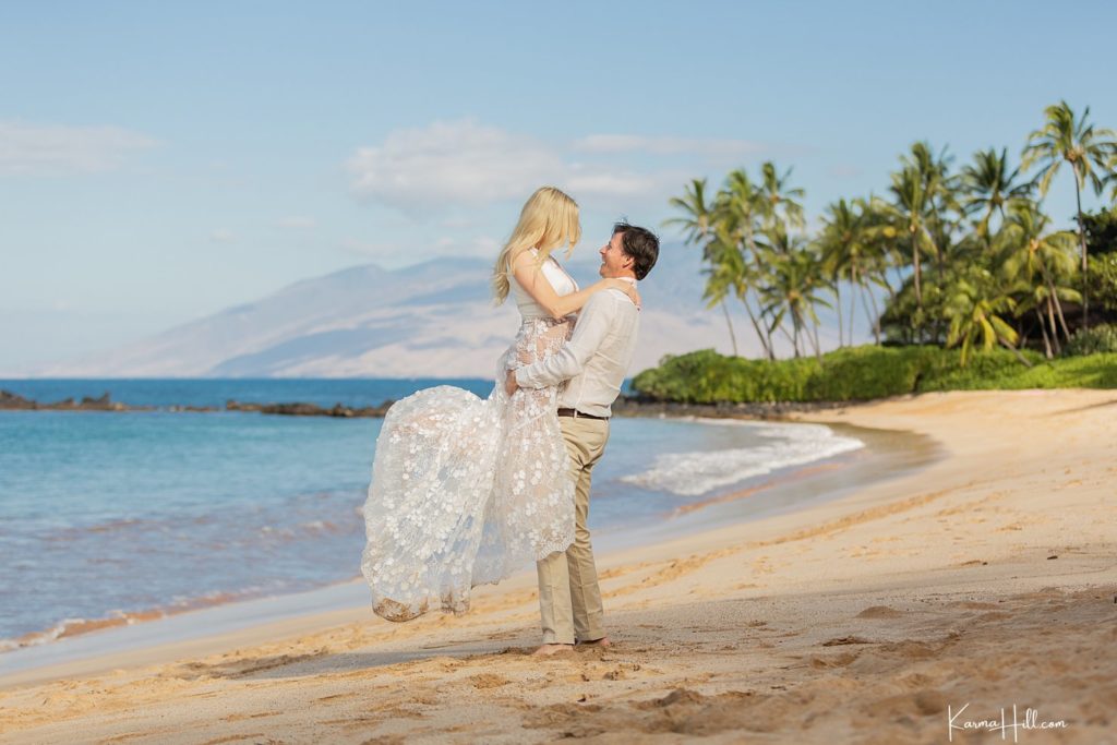 Maui elopement portraits