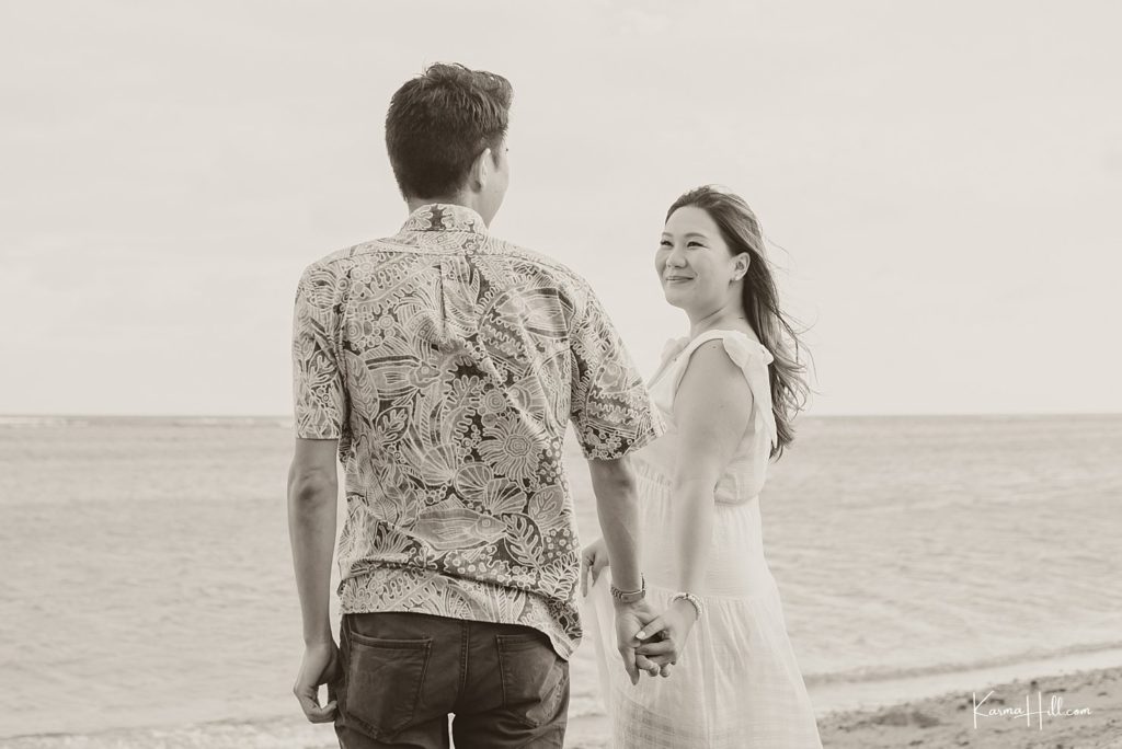Oahu couples portraits
