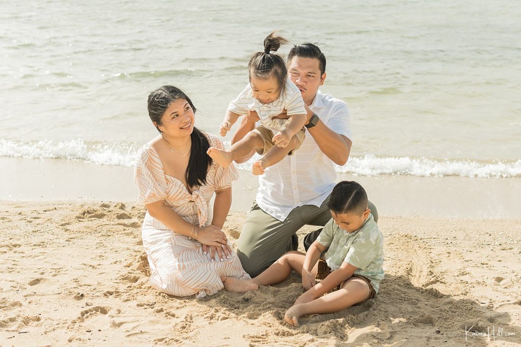 family portraits in Hawaii