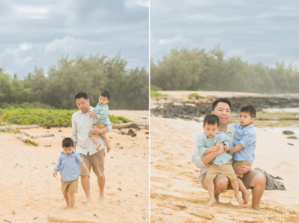 family portraits on Kauai