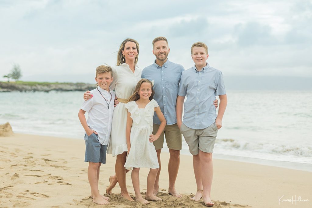 family photographers Maui, HI