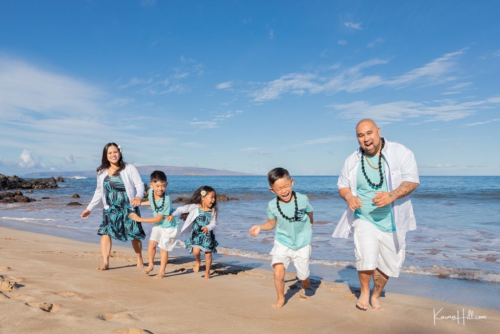 Maui family portrait