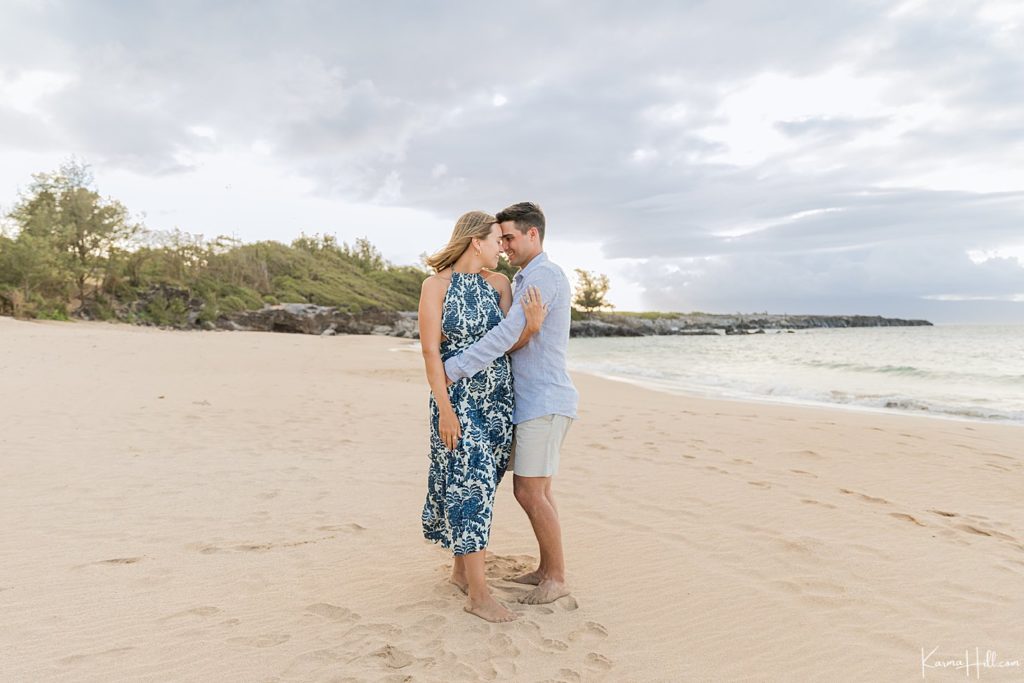 engagement portraits Maui, Hawaii