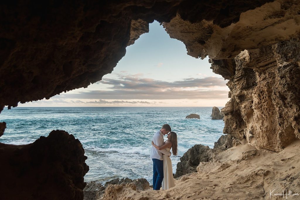 Kauai beach couples photography