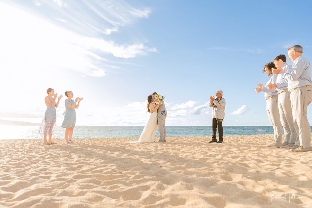 baldwin beach maui wedding
